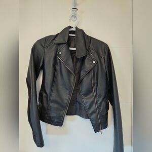 Faux Leather Jacket